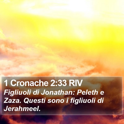 1 Cronache 2:33 RIV Bible Verse Image