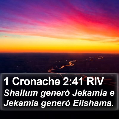 1 Cronache 2:41 RIV Bible Verse Image