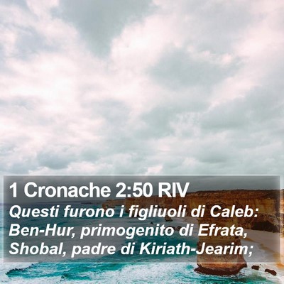 1 Cronache 2:50 RIV Bible Verse Image