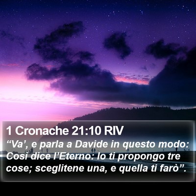 1 Cronache 21:10 RIV Bible Verse Image