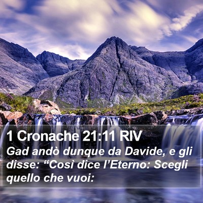 1 Cronache 21:11 RIV Bible Verse Image