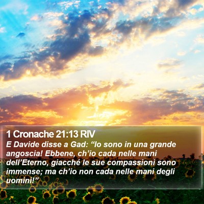 1 Cronache 21:13 RIV Bible Verse Image