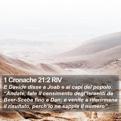1 Cronache 21:2 RIV Bible Verse Image