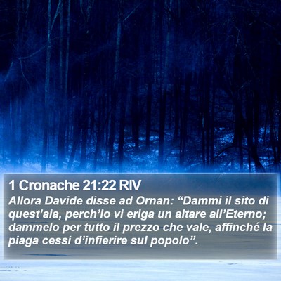 1 Cronache 21:22 RIV Bible Verse Image
