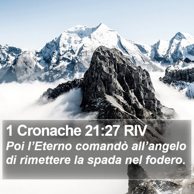 1 Cronache 21:27 RIV Bible Verse Image