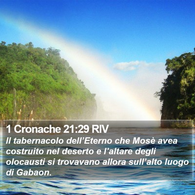 1 Cronache 21:29 RIV Bible Verse Image