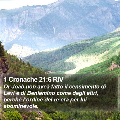 1 Cronache 21:6 RIV Bible Verse Image