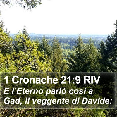 1 Cronache 21:9 RIV Bible Verse Image