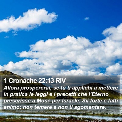 1 Cronache 22:13 RIV Bible Verse Image