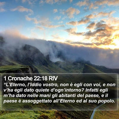 1 Cronache 22:18 RIV Bible Verse Image
