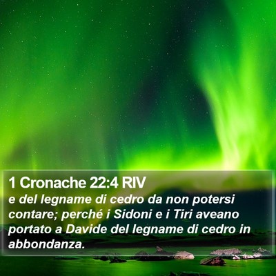 1 Cronache 22:4 RIV Bible Verse Image