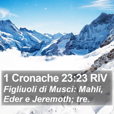 1 Cronache 23:23 RIV Bible Verse Image