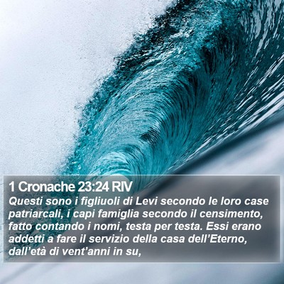 1 Cronache 23:24 RIV Bible Verse Image