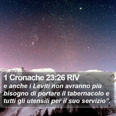 1 Cronache 23:26 RIV Bible Verse Image