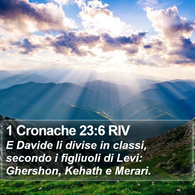 1 Cronache 23:6 RIV Bible Verse Image