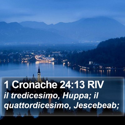 1 Cronache 24:13 RIV Bible Verse Image