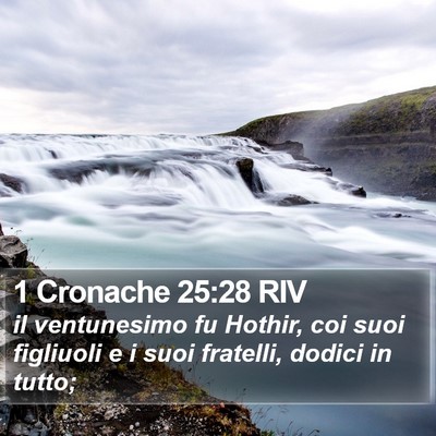1 Cronache 25:28 RIV Bible Verse Image