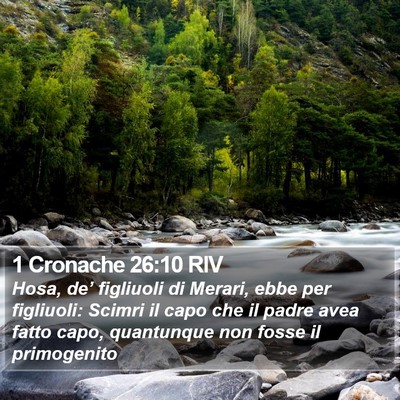 1 Cronache 26:10 RIV Bible Verse Image