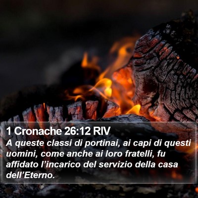 1 Cronache 26:12 RIV Bible Verse Image