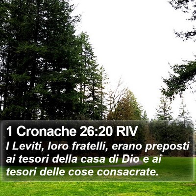 1 Cronache 26:20 RIV Bible Verse Image