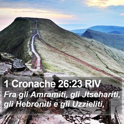 1 Cronache 26:23 RIV Bible Verse Image