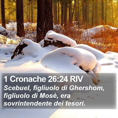 1 Cronache 26:24 RIV Bible Verse Image