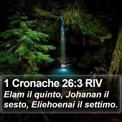 1 Cronache 26:3 RIV Bible Verse Image