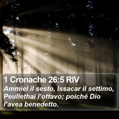 1 Cronache 26:5 RIV Bible Verse Image