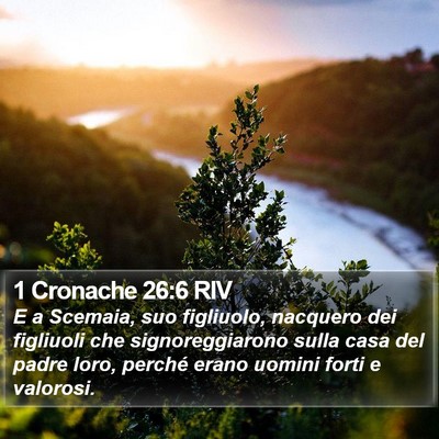 1 Cronache 26:6 RIV Bible Verse Image