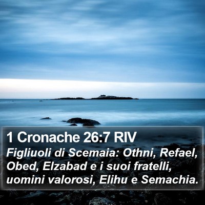 1 Cronache 26:7 RIV Bible Verse Image