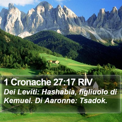 1 Cronache 27:17 RIV Bible Verse Image