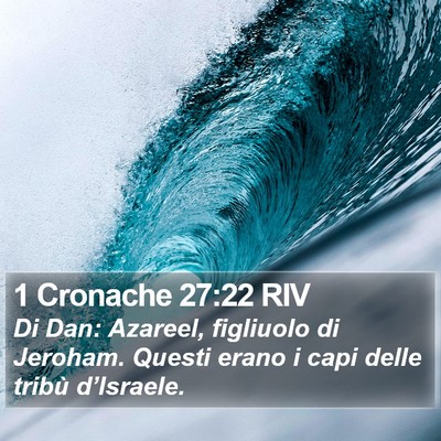 1 Cronache 27:22 RIV Bible Verse Image