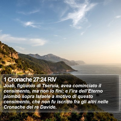 1 Cronache 27:24 RIV Bible Verse Image