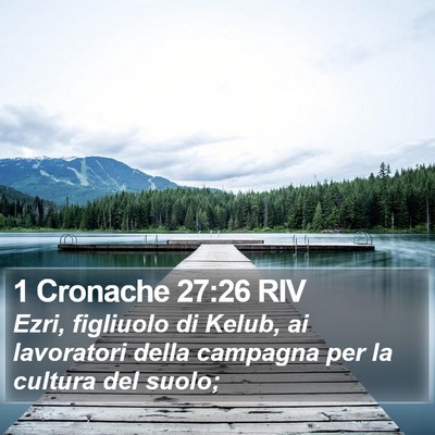 1 Cronache 27:26 RIV Bible Verse Image