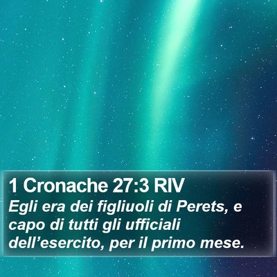 1 Cronache 27:3 RIV Bible Verse Image