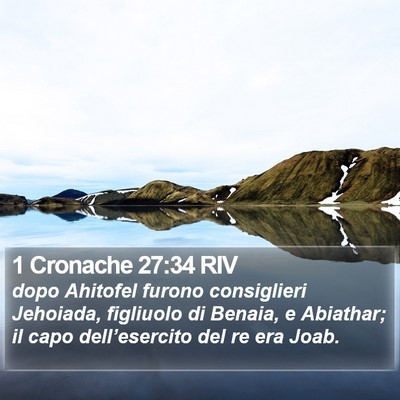 1 Cronache 27:34 RIV Bible Verse Image