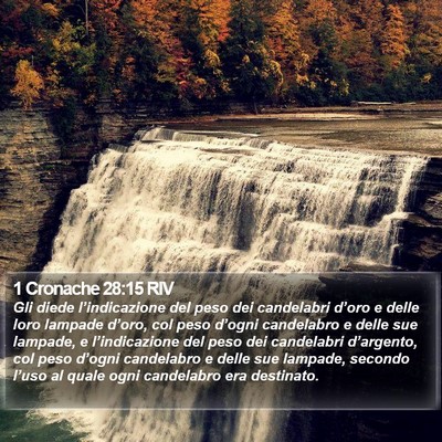 1 Cronache 28:15 RIV Bible Verse Image