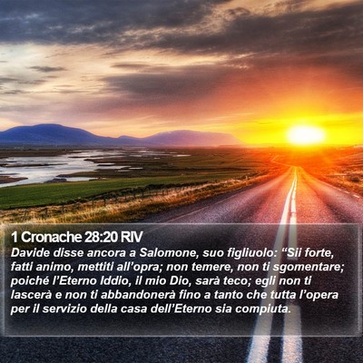 1 Cronache 28:20 RIV Bible Verse Image