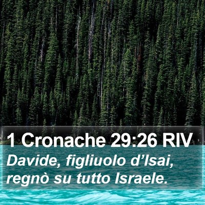1 Cronache 29:26 RIV Bible Verse Image
