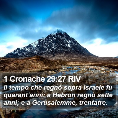 1 Cronache 29:27 RIV Bible Verse Image