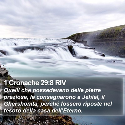 1 Cronache 29:8 RIV Bible Verse Image