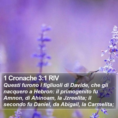 1 Cronache 3:1 RIV Bible Verse Image