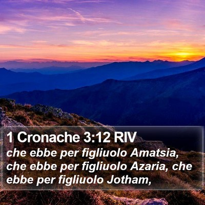 1 Cronache 3:12 RIV Bible Verse Image