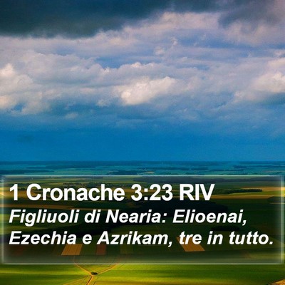 1 Cronache 3:23 RIV Bible Verse Image
