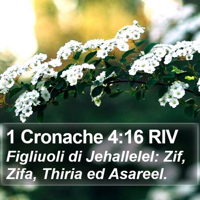 1 Cronache 4:16 RIV Bible Verse Image