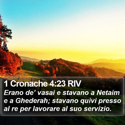 1 Cronache 4:23 RIV Bible Verse Image