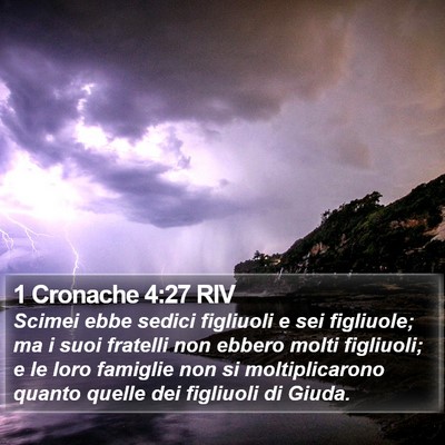 1 Cronache 4:27 RIV Bible Verse Image