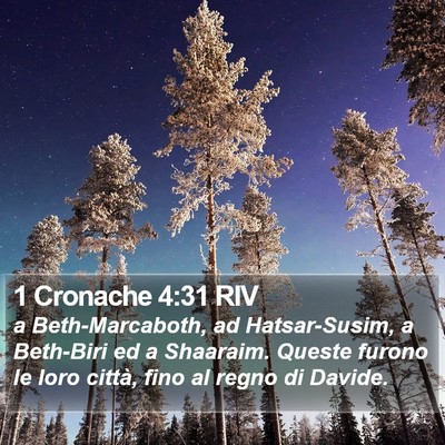 1 Cronache 4:31 RIV Bible Verse Image