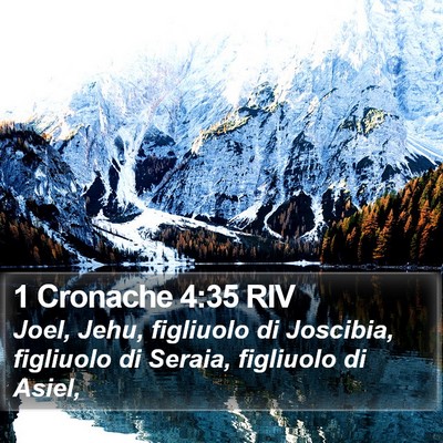 1 Cronache 4:35 RIV Bible Verse Image