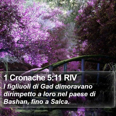 1 Cronache 5:11 RIV Bible Verse Image